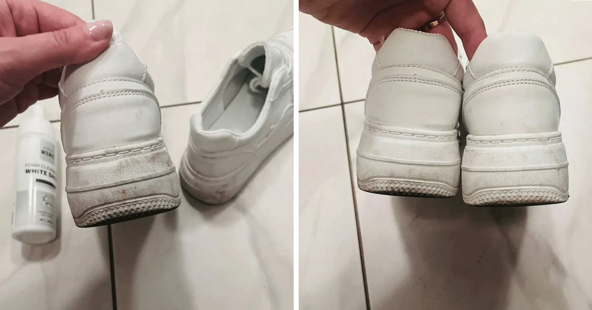 Biała podeszwa — zdjęcie artykułu